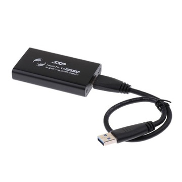 Конвертер MSATA в USB 3.0 с внешним SSD с кабелем,