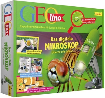 Cyfrowy Mikroskop pod PC Telefon Tablet do 500x