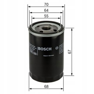 BOSCH FILTR OLEJE 0 986 452 058 SUZUKI