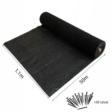 АГРО ТКАНЬ АГРО НЕТКАНАЯ 1,1 х 50 м + 50 ПИН