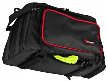 SAKWA ROWEROWA NA BAGAŻNIK TORBA NA BAGAŻNIK ROWEROWY WODOODPORNA 26L