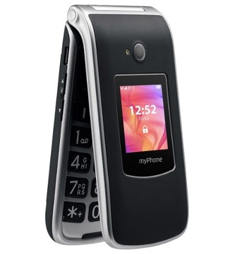 Мобильный телефон с клапаном для пожилых людей MYPHONE Rumba 2 С зарядной станцией