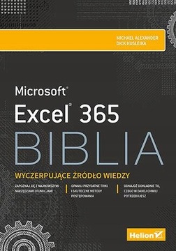 EXCEL 365 BIBLIA ALEXANDER MICHAEL KUSLEIKA DICK