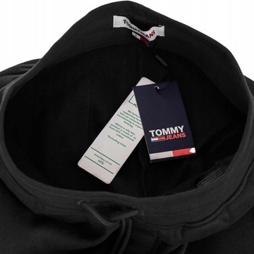 Tommy Jeans męskie spodnie dresowe czarne DM0DM15380-BDS M