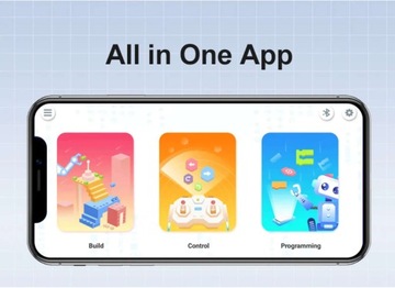 CADA BLOCKS ТВОРЧЕСКИЙ РОБОТ PICCASBOT ДЛЯ ПРОГРАММИРОВАНИЯ 461 ЭЛ. КОНТРОЛИРУЕМЫЙ