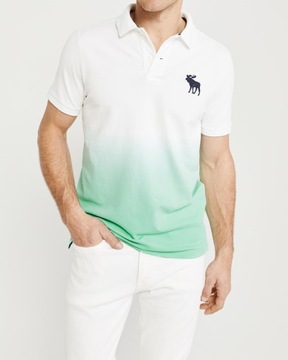 ABERCROMBIE Hollister Koszulka Polo USA M