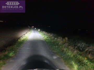 Jeep Wrangler JK lampy led podszybie 2x45W