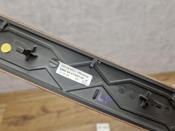 BMW 5 F07 LIŠTA DVEŘE LEVÝ PŘEDNÍ DEKORACE DŘEVO FINELINE 9176971