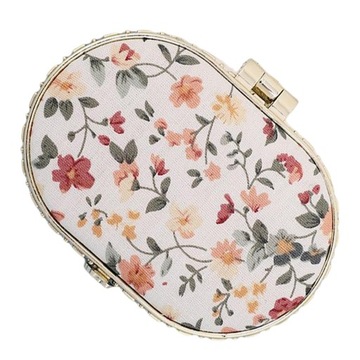 Kompaktowe lusterko do makijażu podróżnego,