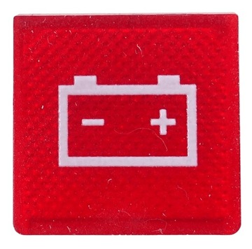 Symbol płytka kontrolka ładowania akumulatora