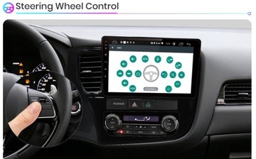 Радио ANDROID 12 Mitsubishi Outlander 3 GPS WiFi 6/128