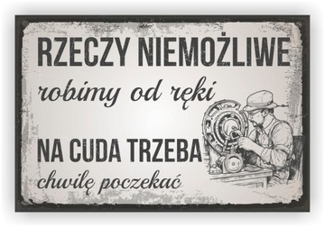 Tabliczka PRL (43) 20x30 cm