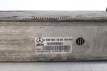 CHLADIČ INTERCOOLER MERCEDES-BENZ VITO / MIXTO FURGON (W639) A6395011301