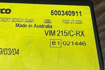 MODUL CENTRÁLNÍHO ZÁMKU IVECO DAILY III FURGON/ESTATE 500340911 2.3L DIESEL