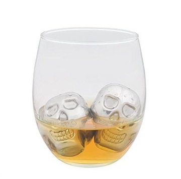 Металлические кубики льда для напитков ЧЕРЕПЫ для виски