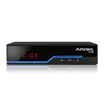 Декодер DVB-T2 HEVC H265 ARIVA T75 Bluetooth-пульт дистанционного управления