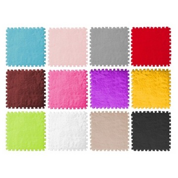 Puzzle dywanowe II kategorii: puzzle piankowe pod basen / do domku / DIY