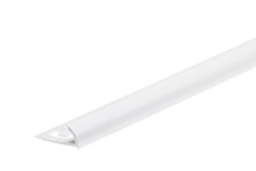 Profil zewnętrzny do glazury PVC 8mm Biały RAL 9003