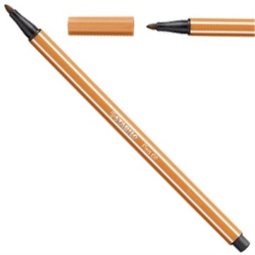 Pisak flamaster Stabilo Pen 68 ochra ciemna 68/89