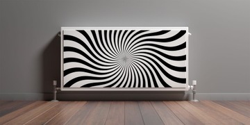 MATA MAGNETYCZNA Wzór 3D Iluzja Abstrakcja 90x60