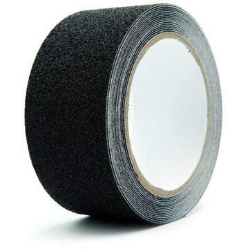 Taśma antypoślizgowa ZEWNĘTRZNA MOCNA czarna 50mm 5m