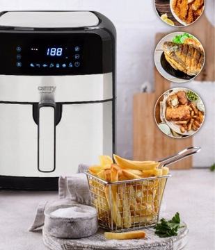 ФРИТЮРНИЦА АЭРОФРИТЮРНИЦА ЧАША 5Л XL 2500ВТ 9 ПРОГРАММ