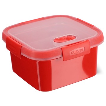 CURVER POJEMNIK NA ŻYWNOŚĆ 1,1L LUNCHBOX ŚNIADANIOWY JEDZENIE DO MIKROFALI