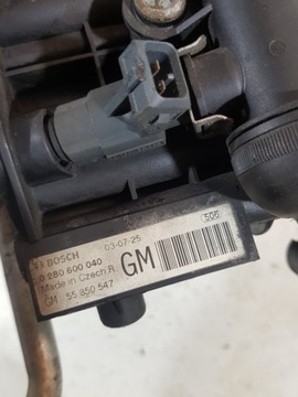KOLEKTOR SACÍ/ZBĚRNÉ 09129714 0280620015 LIŠTA OPEL CORSA C ASTRA AGILA 1.2B