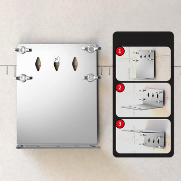 Narzędzie do rąk z poziomicą laserową Uchwyt do precyzyjnego dostrajania Samopoziomujący laser typu B