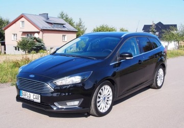 Ford Focus III Kombi Facelifting 1.0 EcoBoost 125KM 2016 Ford Focus 1,0 Benz. 125 KM, Titanium, Bardzo Zadbany Benzyna 125KM