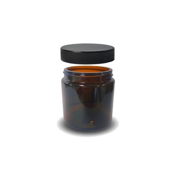 Słoik, pojemnik szklany brązowy 30 ml PREMIUM