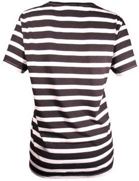 LEE t-shirt BLACK regular STRIPE TEE _ M