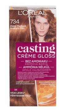 L´ORéAL PARIS 734 GOLDEN HONEY CASTING CREME GLOSS