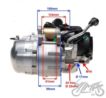 МОТОР 150 CC 12KM QUAD ATV АВТОМАТ + ЗАДНЕГО ХОДА  фото 4