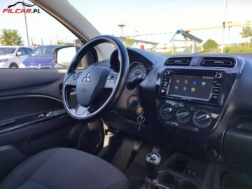 Mitsubishi Space Star Hatchback 5d 1.2 80KM 2016 Mitsubishi Space Star GWARANCJA Udok przebieg ZAREJESTROWANY Full opcja Mo, zdjęcie 11