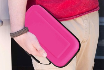 УСИЛЕННЫЙ КОРПУС ДЛЯ NINTENDO SWITCH V1 V2 РОЗОВЫЙ