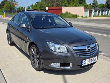 Opel Insignia I Hatchback 1.6 Turbo ECOTEC 180KM 2010 Opel Insignia 1,6 Turbo 180 KM Cosmo Pack Skóra Nawi Tempomat, zdjęcie 8