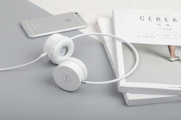 ПРОВОДНЫЕ НАУШНИКИ-НАКЛАДКИ PICUN C20 БЕЛЫЕ ДЛЯ ТЕЛЕФОНА В САМОЛЕТЕ БЕЛЫЕ
