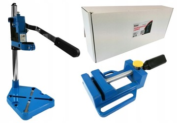 СТЕНД СВЕРЛИЛЬНЫЙ, СВЕРЛИЛЬНЫЙ СТАНОК, ТИСКИ 400 ММ