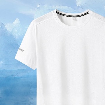 Мужская быстросохнущая футболка оверсайз, 9XL
