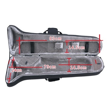 Легкая сумка для тромбона, защитный рюкзак для тромбона тенора.