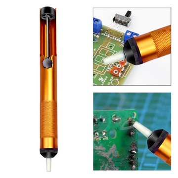 Desoldering Vacuum Pump Solder Removal Tool Heat Resistant Nozzle 7x0.8inch