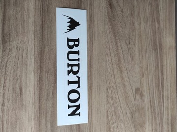 Naklejka na auto snowboard Burton