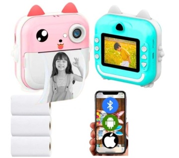 МИНИ-ПРИНТЕР DRUKUŚ МГНОВЕННАЯ ТЕРМОКАМЕРА + РОЛИКИ