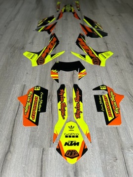 KTM EXC EXC-F 14-16 шпон FLUO CORE,CUBAMOTO