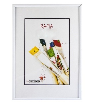 RAMKI NA ZDJĘCIA RAMKA DO ZDJĘĆ 40x50 50x40 BIAŁA