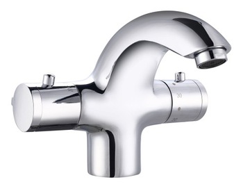 TERMOSTATYCZNA bateria umywalkowa TERMOSTAT chrom