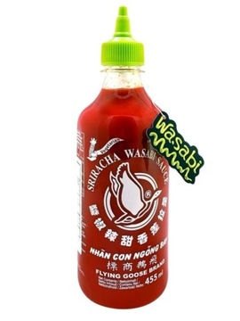 Sos Sriracha Chili Z Wasabi Intensywny Smak 455ml