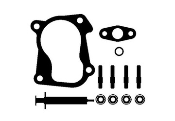 USZCZELKI TURBINY ZESTAW AUDI 80 GOLF III 1.9TDI