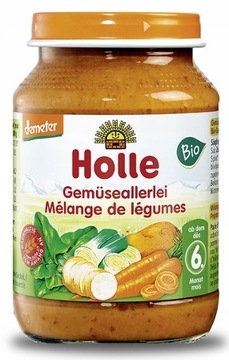 HOLLE Danie Puree Mix Warzywny Bio 190g